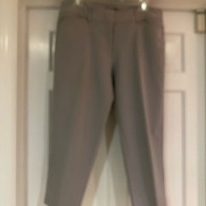 3/$40 Express light Gray Capris size 10